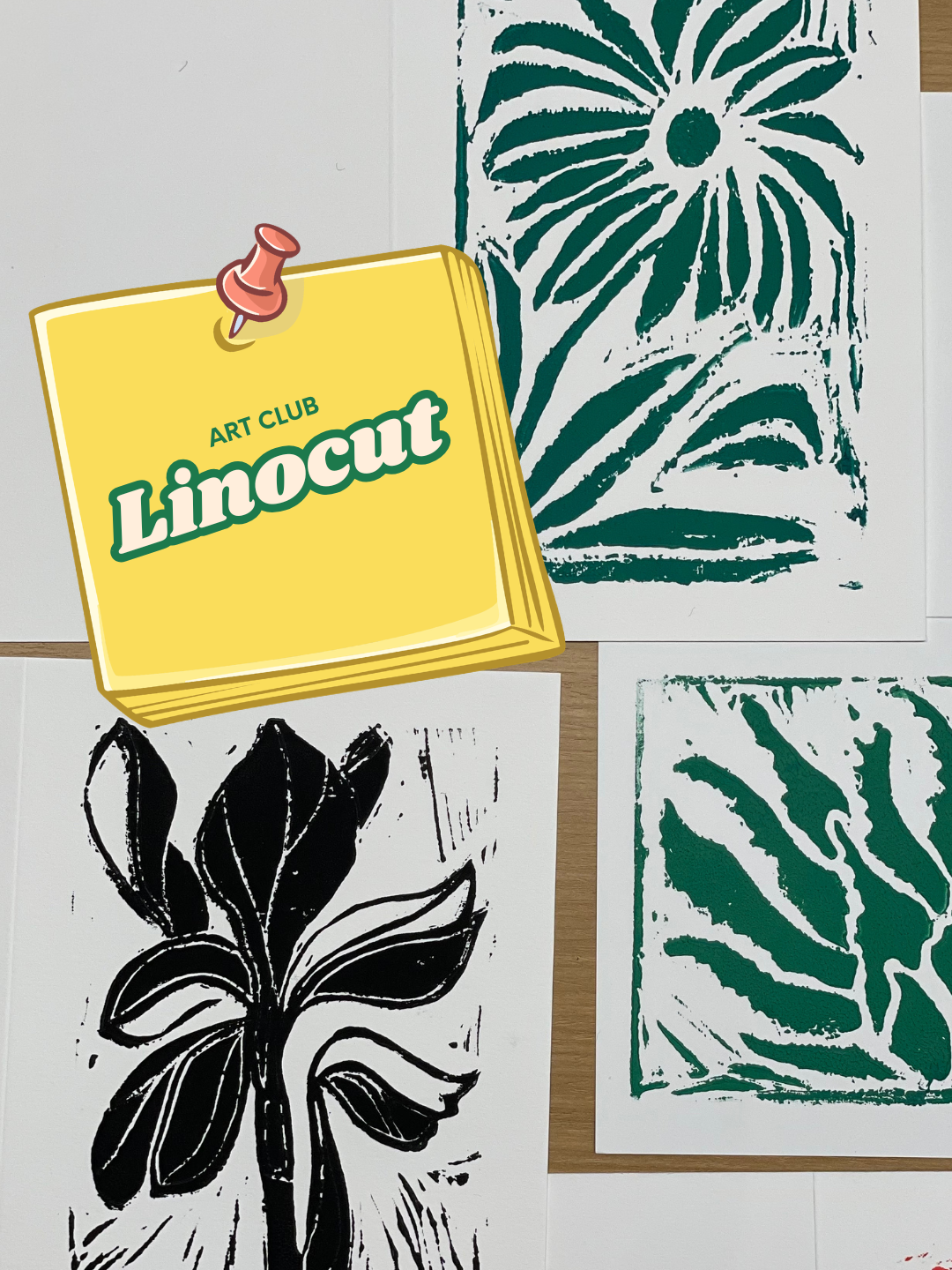 Art Club: Lino Cuts