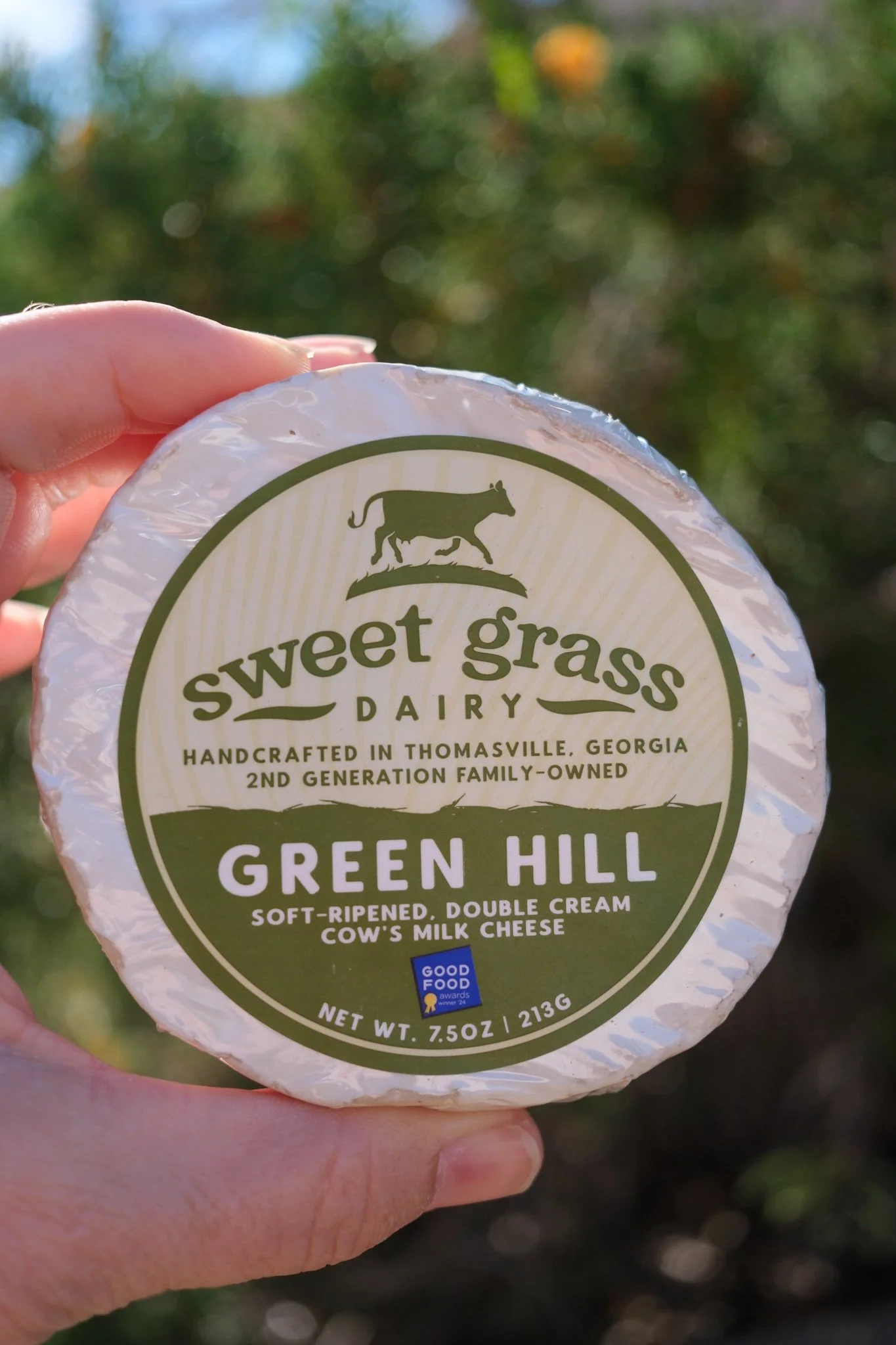 sweet grass dairy green hill cheese