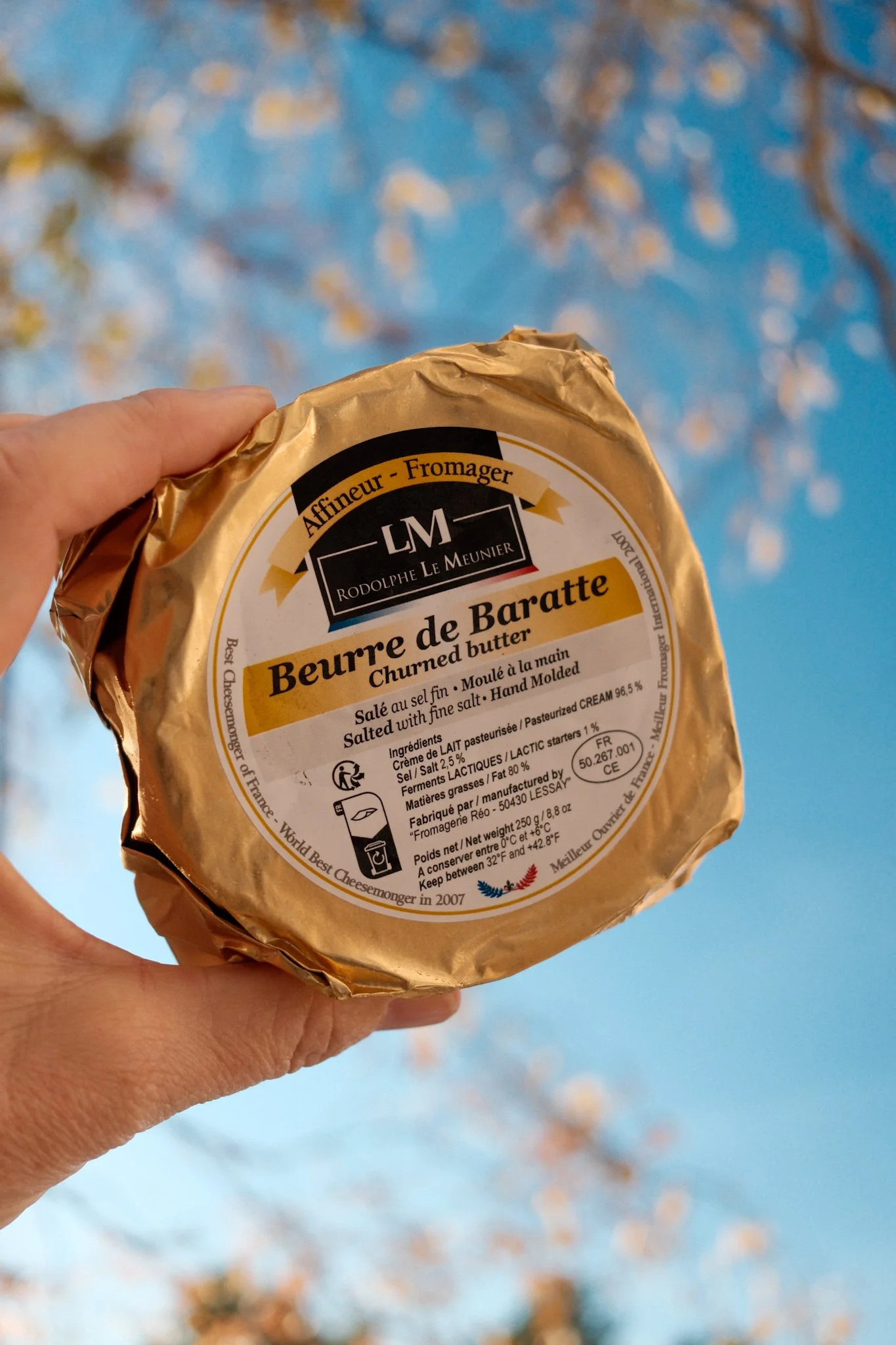 beurre de baratte sel