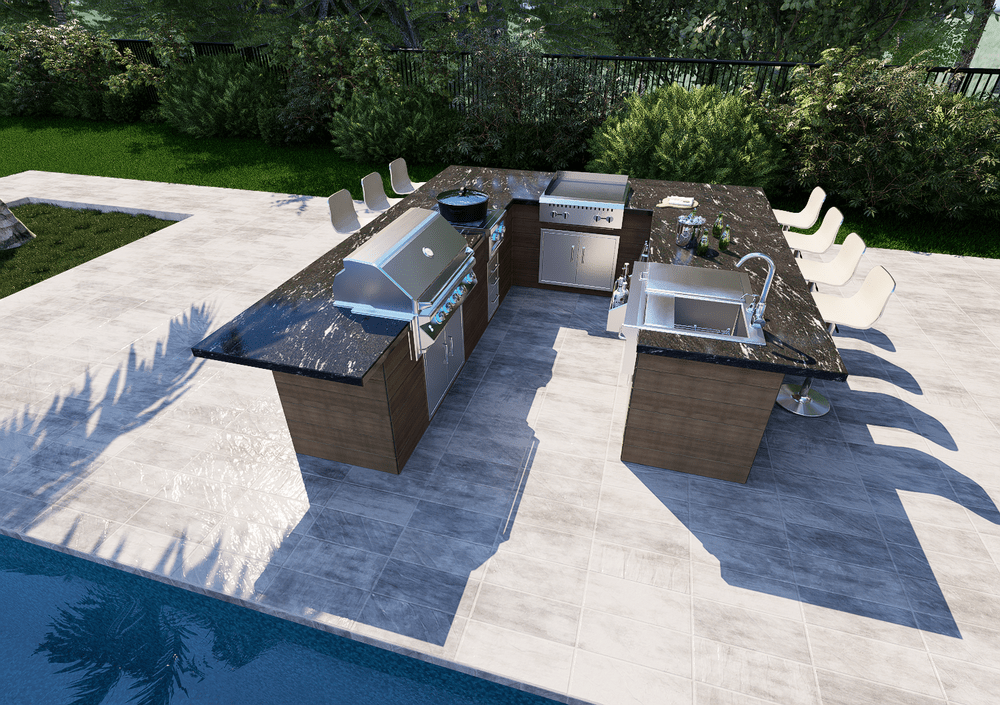 Outdoor Kitchen Installers U Shape