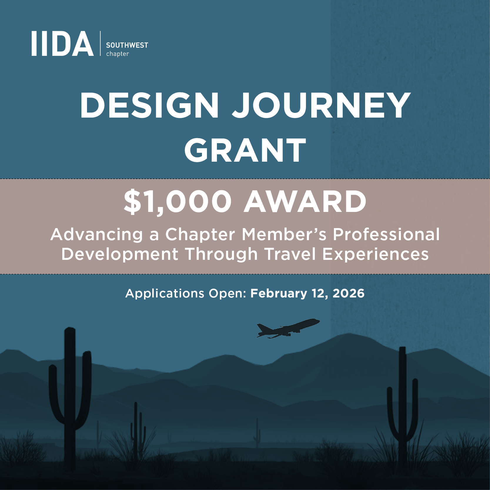 2026 IIDA SW Design Journey Grant - Submissions Open