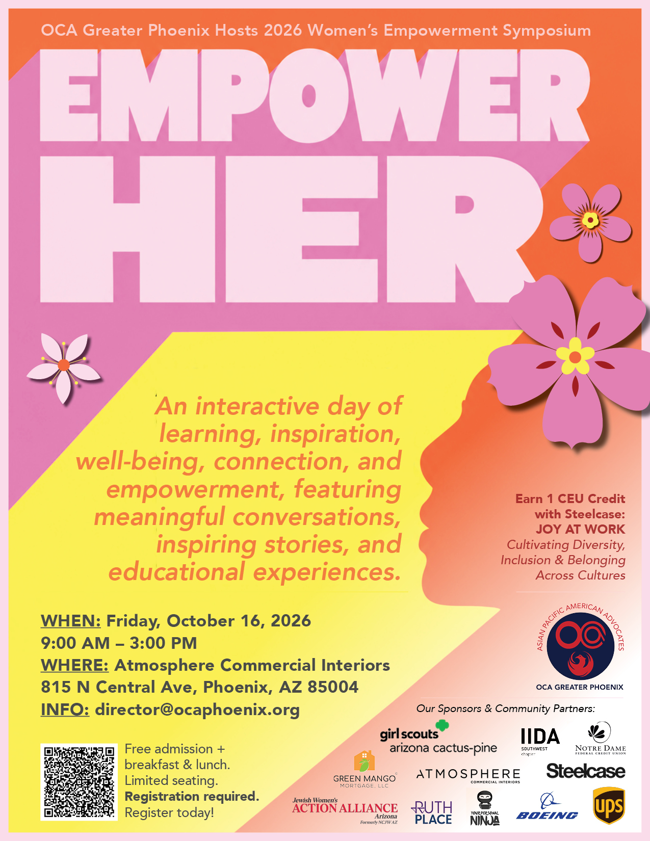 Empower Her | OCA Greater Phoenix  2026 Women’s Empowerment Symposium