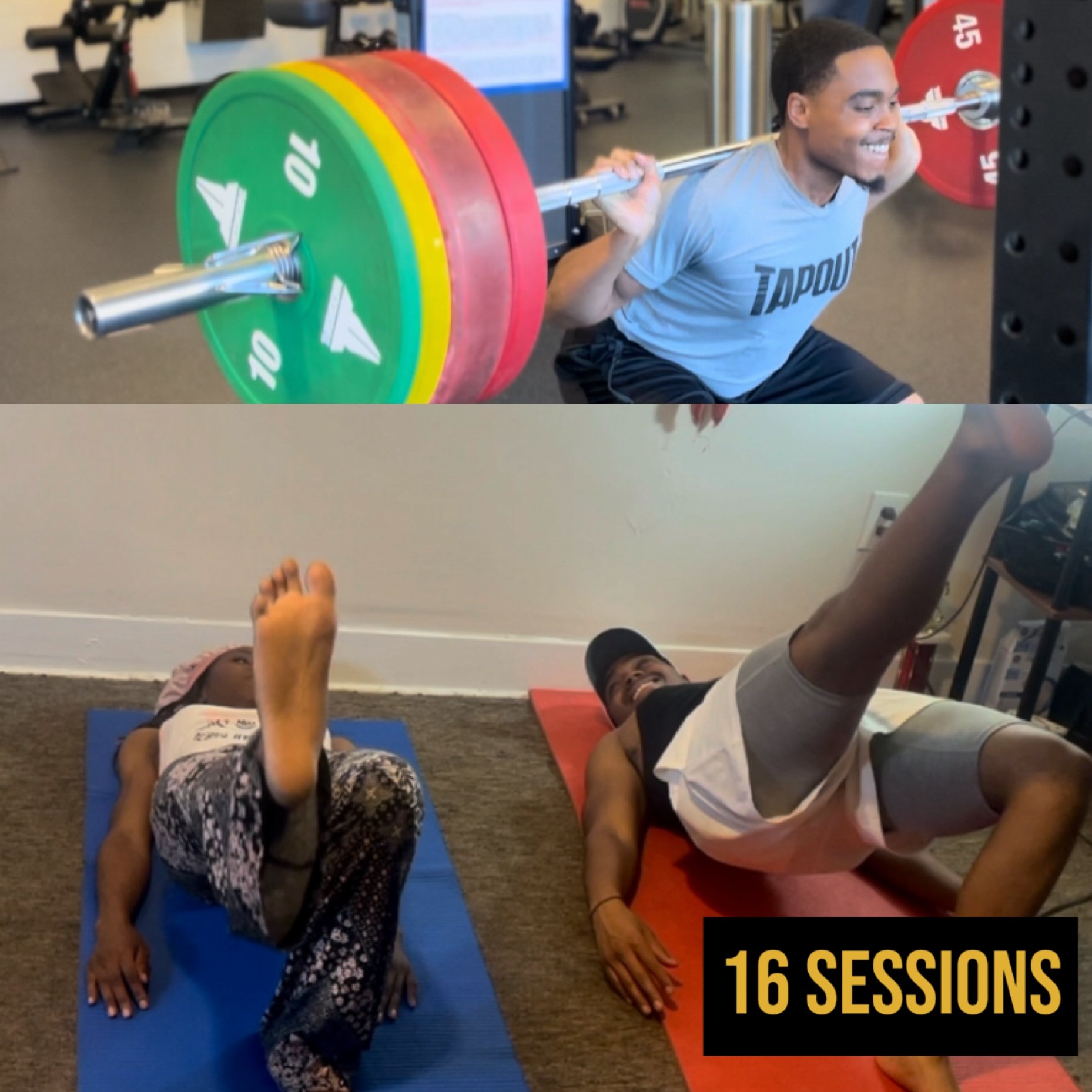 1on1 Fitness Training (16 Sessions)