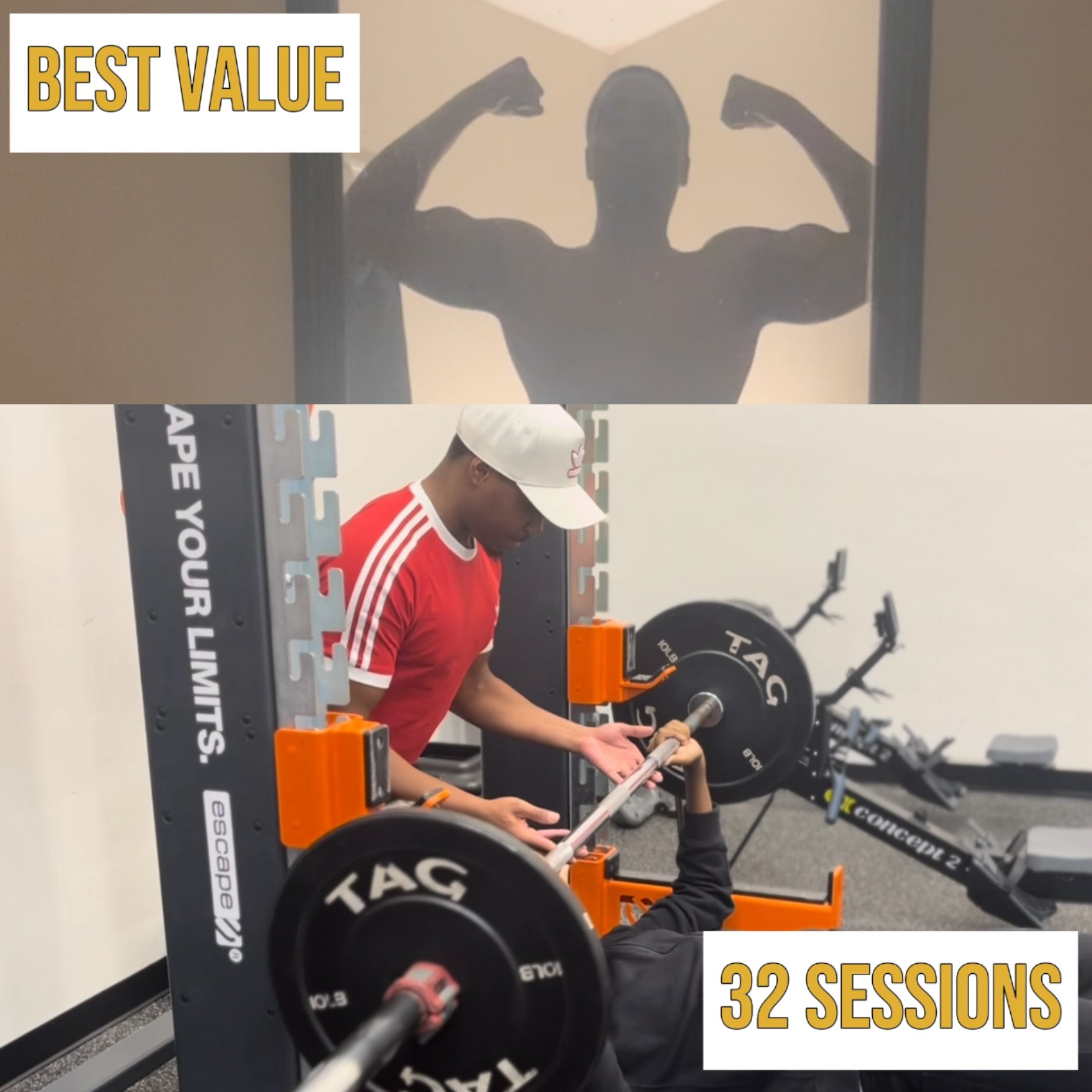 1on1 Fitness Training (32 Sessions)