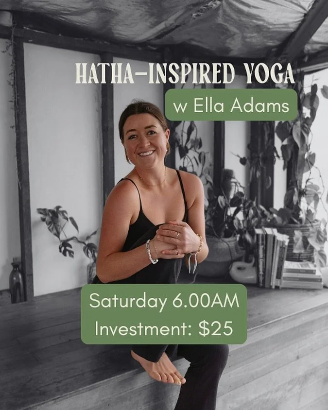 Join @ella_adamss for Yoga this Saturday at 6.00AM @zensohouse 

This Hatha-inspired practice weaves together pranayama, mindful asana, and meditation to cultivate presence and deepen body awareness. Moving through postures at a steady pace with long