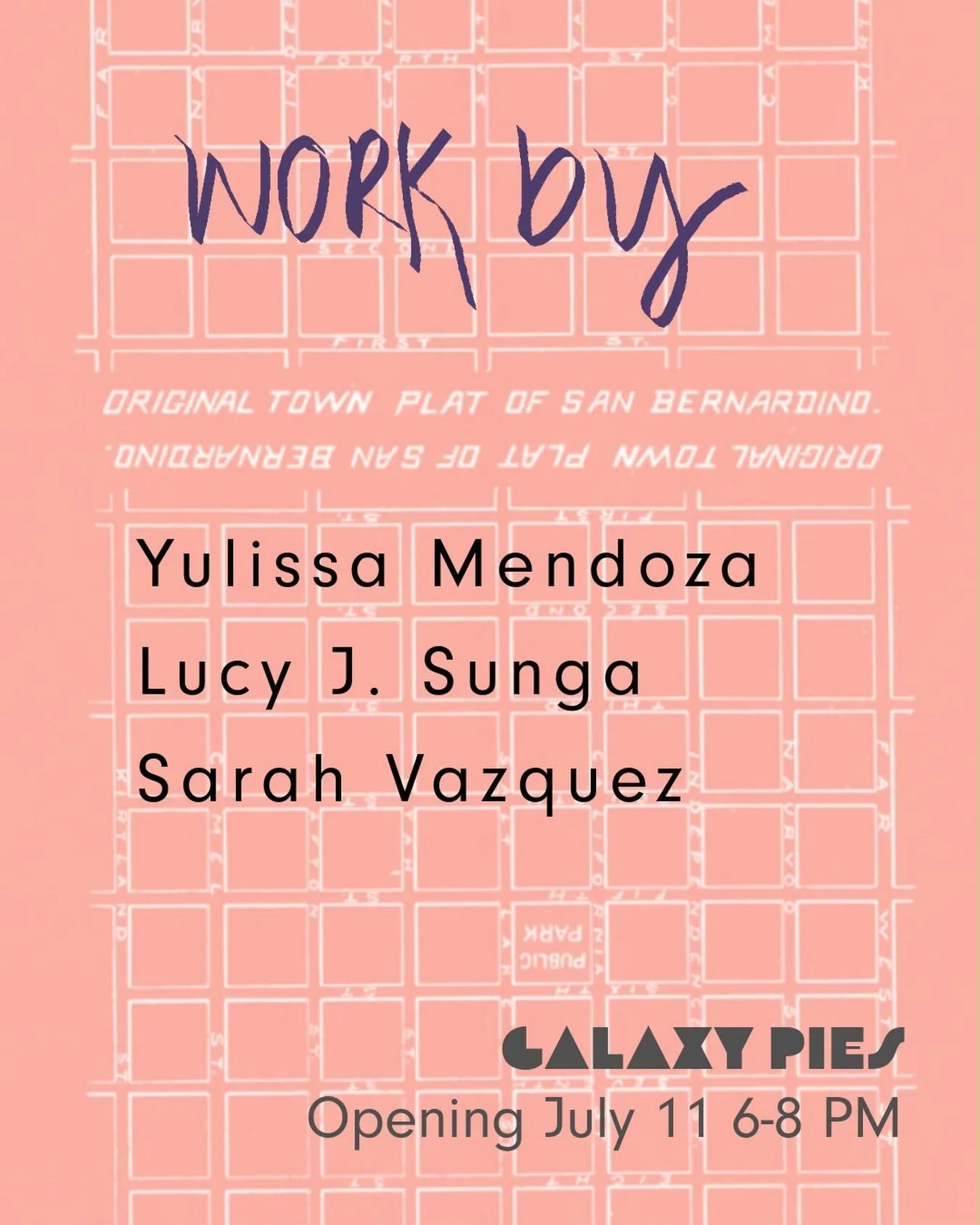 See ya once the sun stops being a scorcher for art walk this Saturday 6-8 pm. So excited to have 3 artists representing San Bernardino up on the wall. We will have work by Yulissa Mendoza @yu.lis.sa , Lucy J. Sunga @lucyjs.crmcs and Sarah Vazquez @se