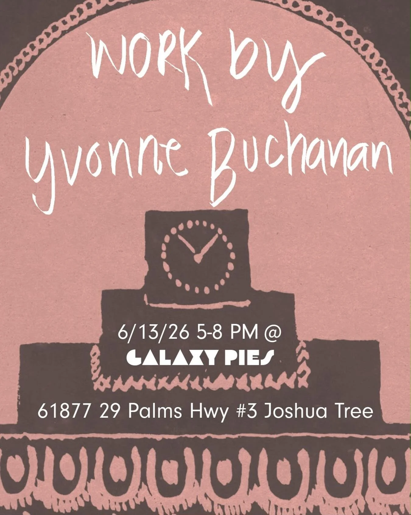 Looking forward to the usual weekend shenanigans during Art Walk!! 

Please come by and check out some new art on the wall by the amazing @yvonnebuchanan_art! 

Yvonne Buchanan is  an artist originally from Manhattan, NY, who has been living in the M