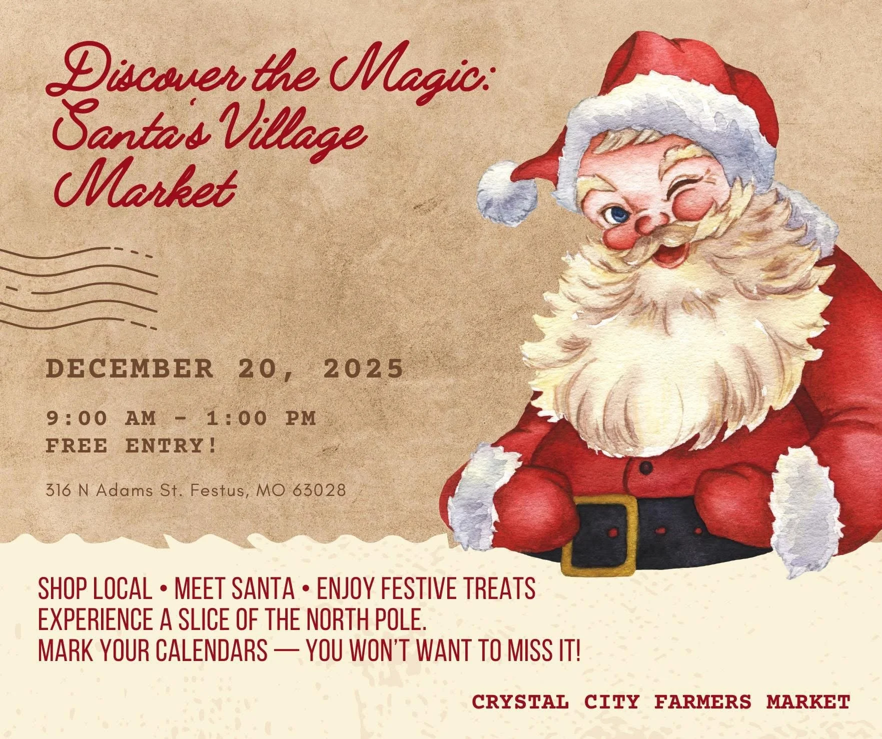Santas Village Market