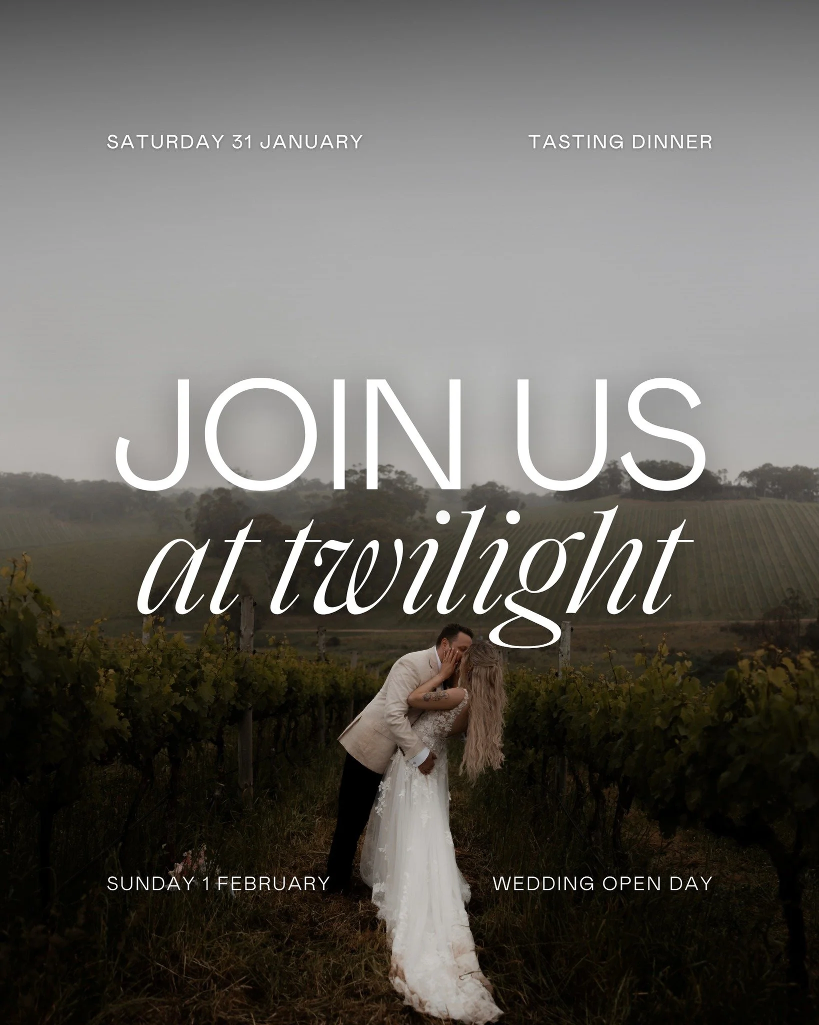 💍 Longview Wedding Dinner Experience &amp; Twilight Open Day 💫

Tickets are moving fast and this is an event you don&rsquo;t want to miss!

✨ Wedding Dinner Experience
Saturday, 31 January | From 5:30pm
Seats are going quickly for this intimate tas