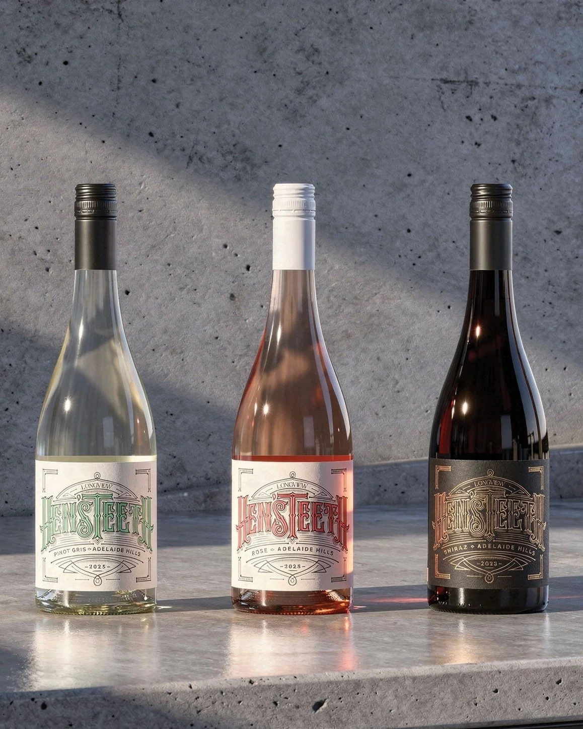 Introducing our new Hen&rsquo;s Teeth Trio. 🍷

Featuring a Pinot Gris, Ros&eacute; and Shiraz, this cellar door exclusive celebrates three beautifully expressive styles in one collection.

Build your own dozen for $180 and mix it your way. Choose an