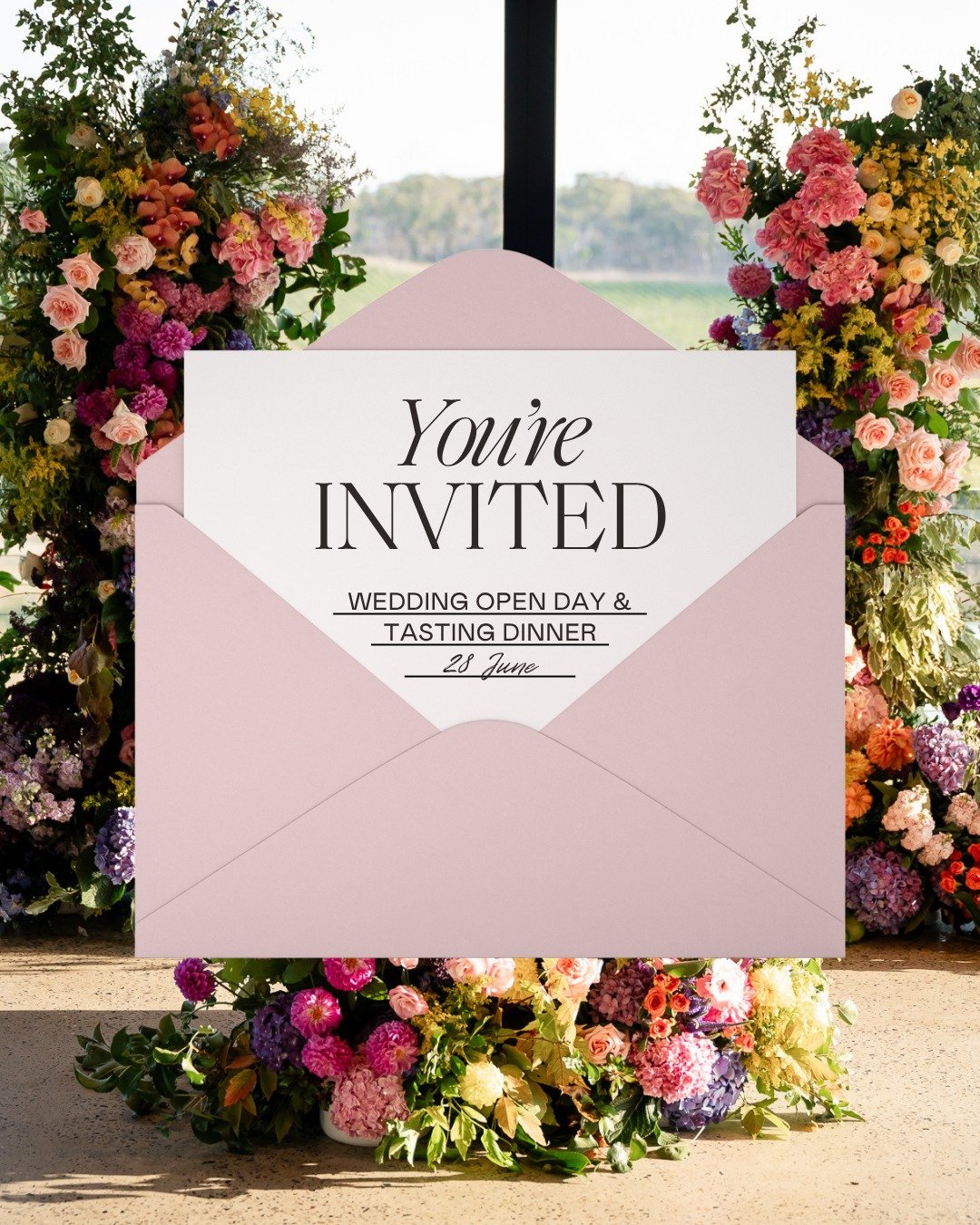 Join us on Sunday, June 28 for our Winter Wedding Open Day and Tasting Dinner at Longview Vineyard. 💍

✨ WINTER WEDDING OPEN DAY
Free to attend, bookings essential
Meet our recommended suppliers
Chat with our events team
Explore our event spaces
Dis