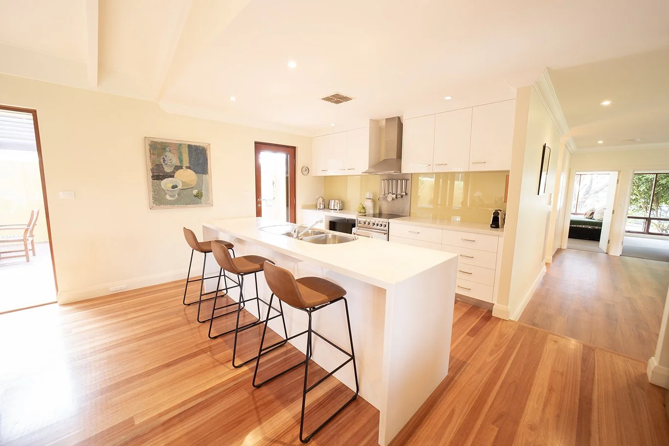 Kitchen bench with stools.jpg