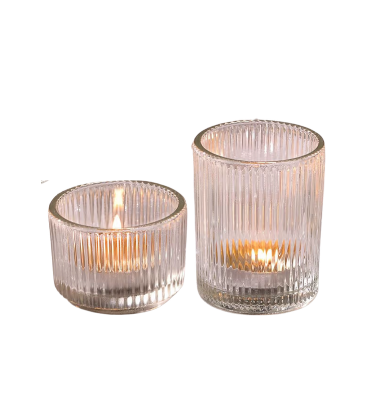 Ribbed Tealight