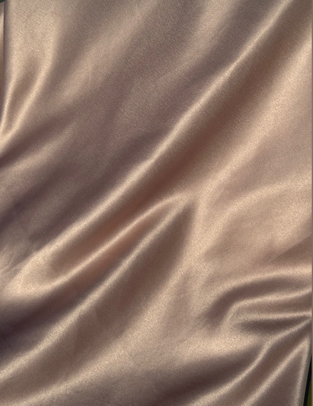 Taupe Satin Tablecloth - 120" Round