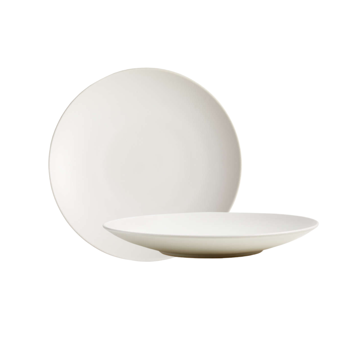 Linen Coupe Salad Plate