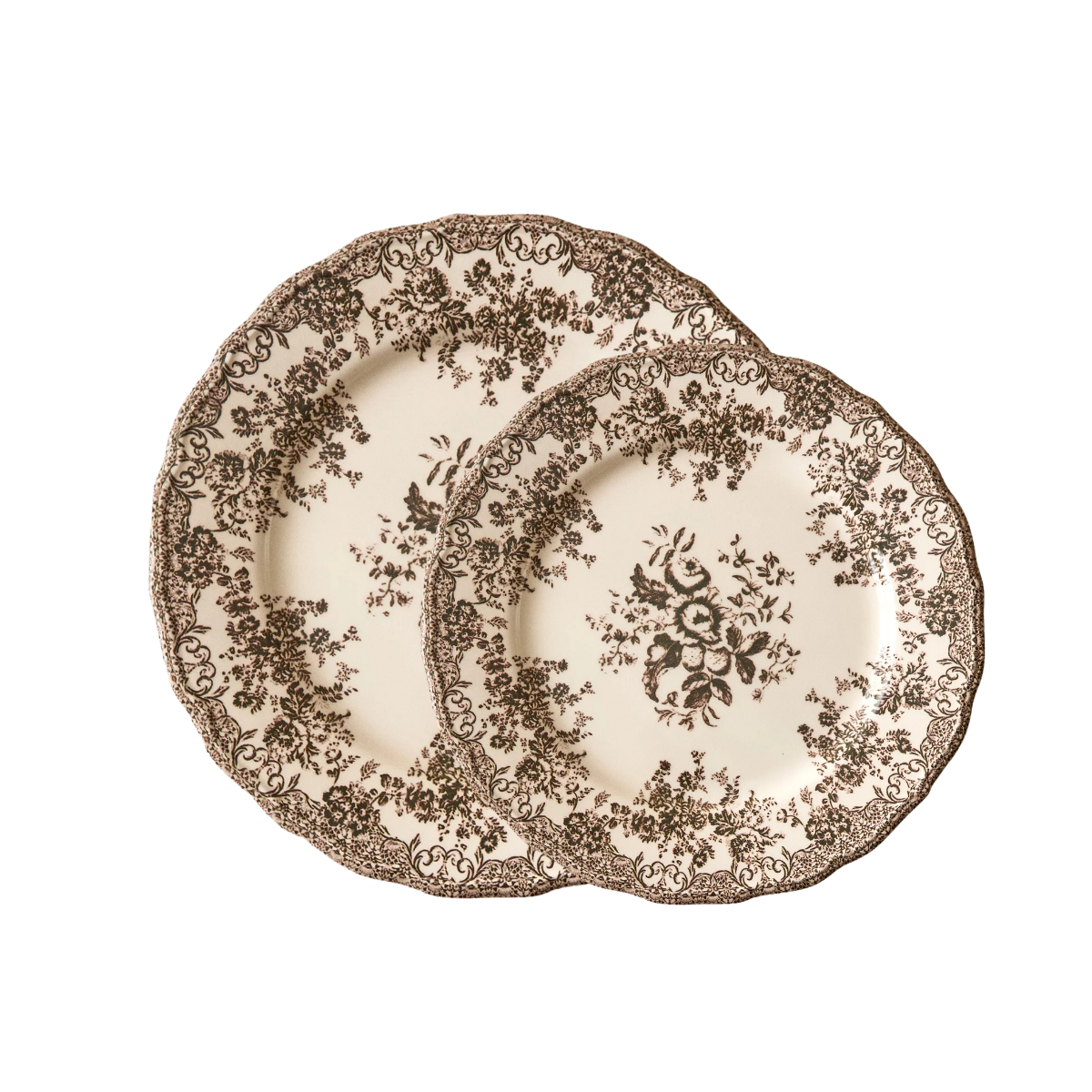 Mocha Salad Plate