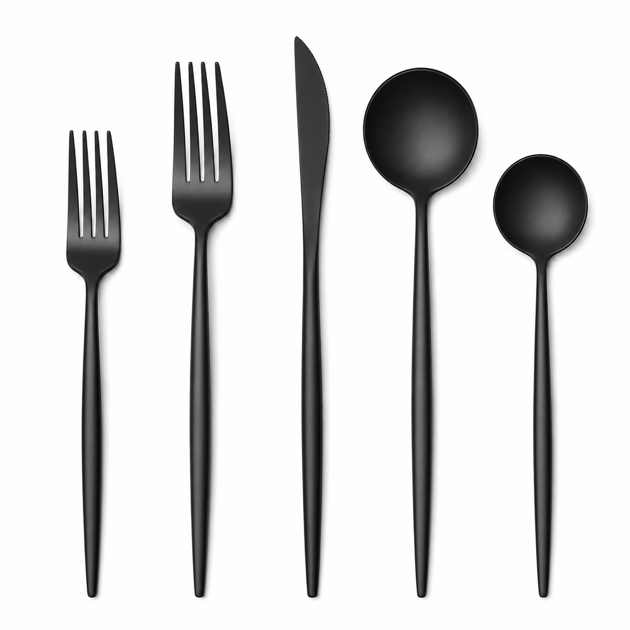 Charcoal Flatware