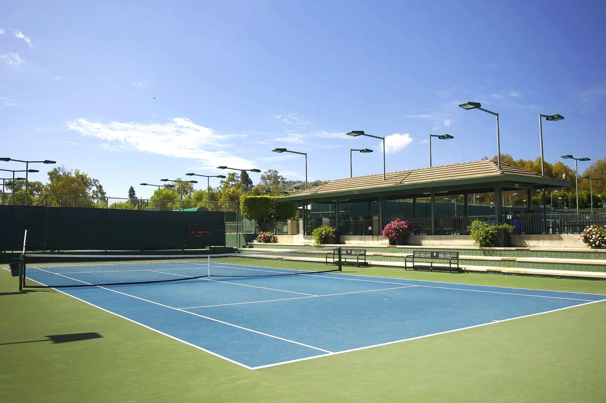 a legacy tennis club in Palos verdes that focuses on being a spot for families and tennis pros to practice, play and enjoy their lifestyle