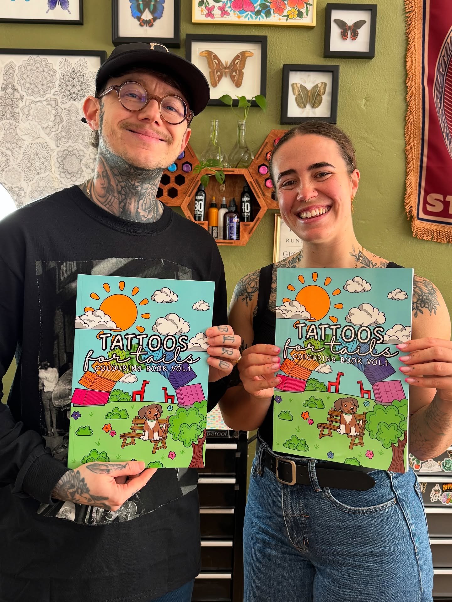 🐾 It&rsquo;s such an honour to have sponsored Volume 1 of  @tattoosfortails colouring book! 

Since 2013, SWL has been dedicated to new beginnings.

Through our services, we aim to give the gift of second chances, by removing or lightening unwanted 