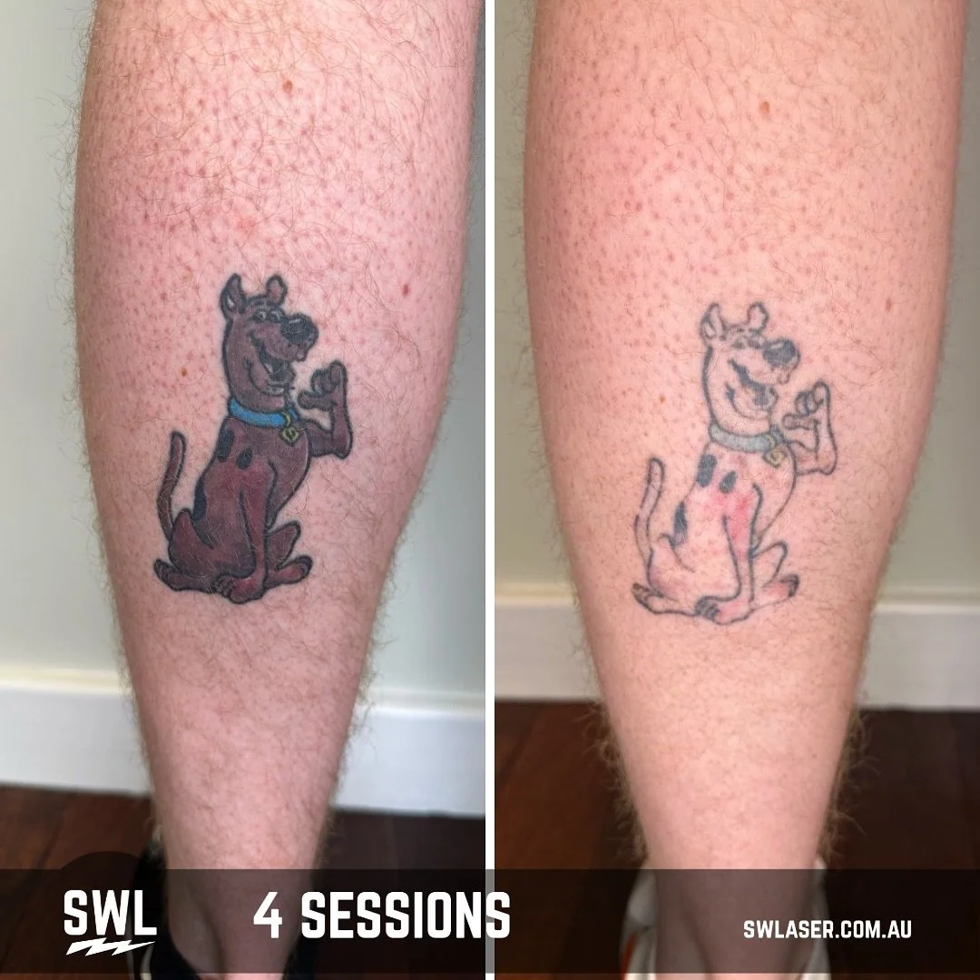 Breaking down the colours to reveal undertones and hidden layers!

We are so happy to see the amazing result of this brown pigment and can&rsquo;t wait to finish the job removing the little bit of red and black line work!