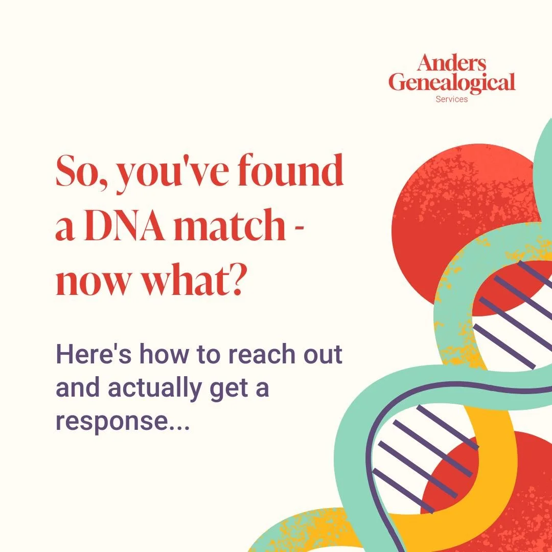 &quot;I don't know what to say so I just won't reach out!&quot; &ndash; sound familiar when thinking about reaching out to a DNA match? Here's why that's not true!

Many clients come to me nervous about contacting their DNA matches. The truth? Even a