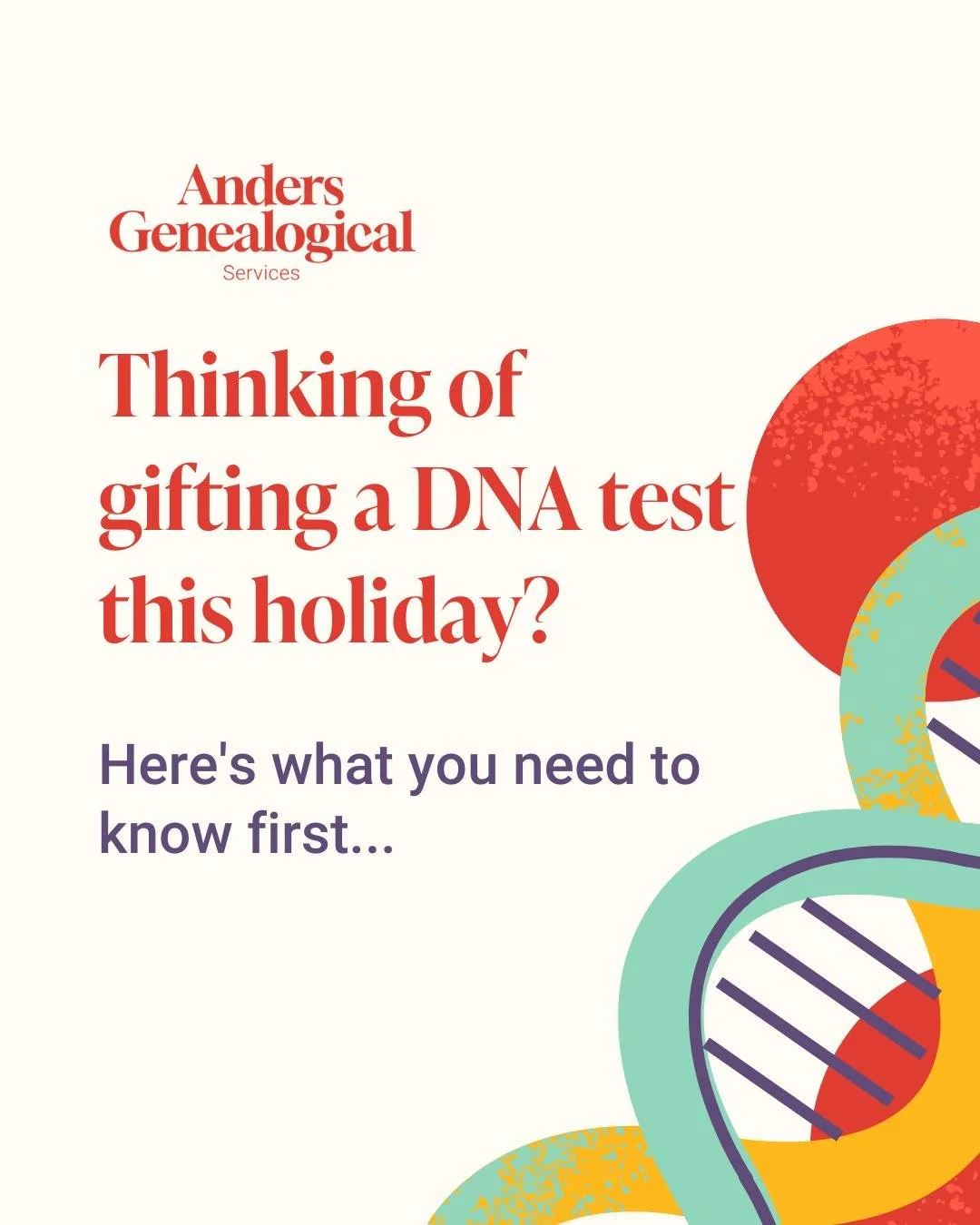 &quot;It's just a fun gift&quot; - Is that what you're thinking about giving a DNA test kit this holiday season? Here's why you might want to reconsider!

Many clients come to us after receiving DNA test results, unsure how to process unexpected info