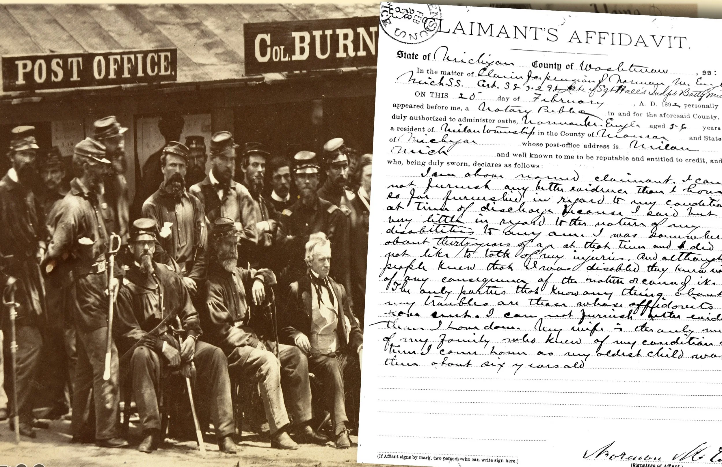 Secrets & Stories Revealed in Civil War Pension Files