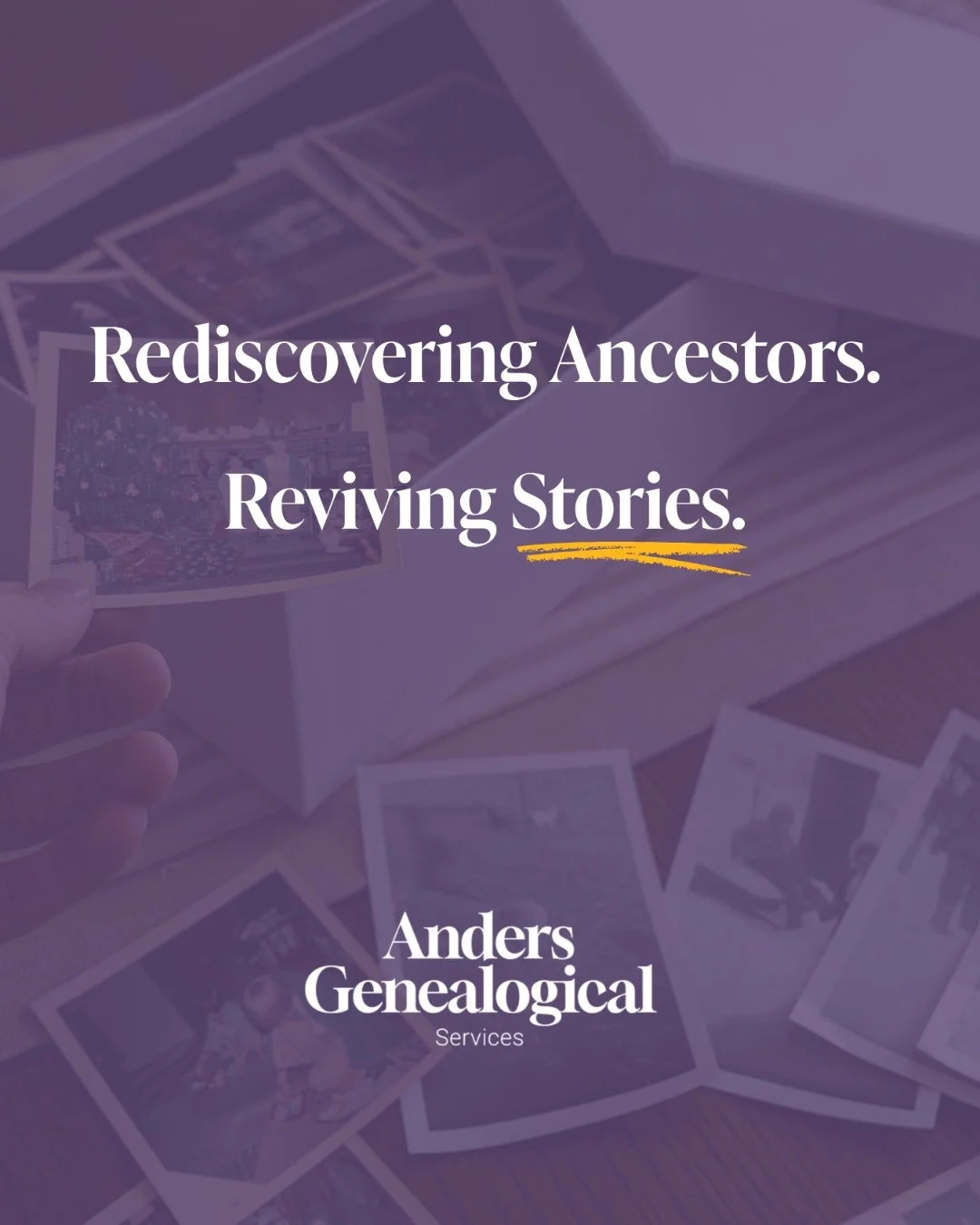 Every family has a story worth preserving, but sometimes it takes the right research to uncover it.

At Anders Genealogical Services, that can look different depending on what you&rsquo;re hoping to learn.
The Ancestor Package focuses on the life of 