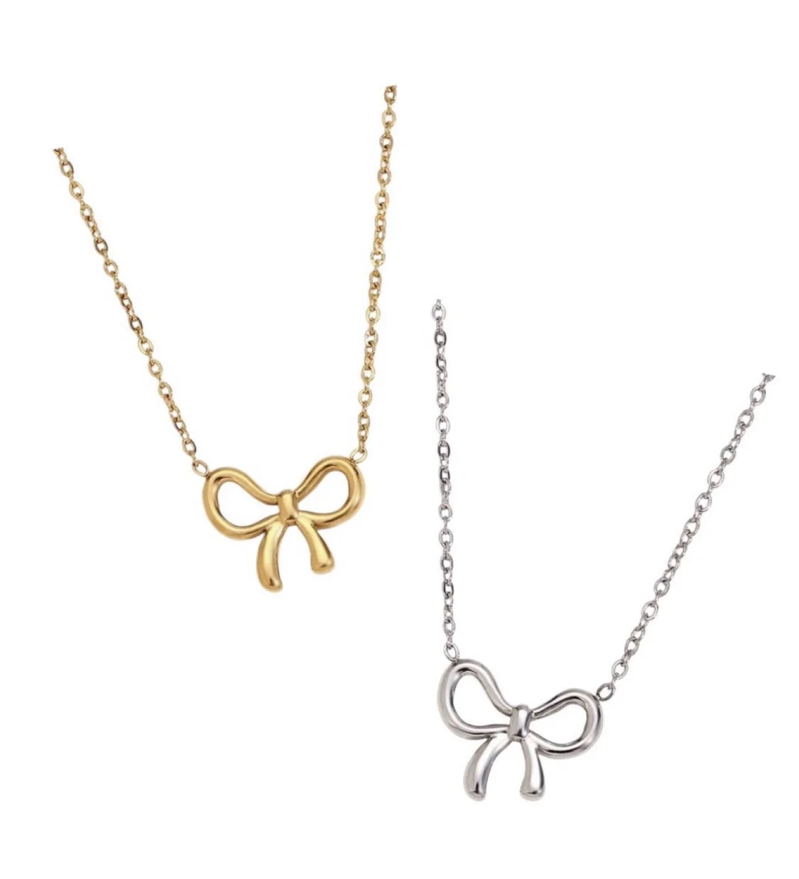 Bow Necklace