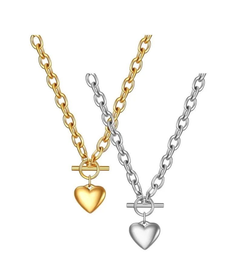 Heart Fob Necklace