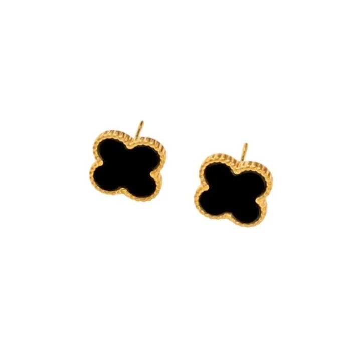 Flower Charm Studs