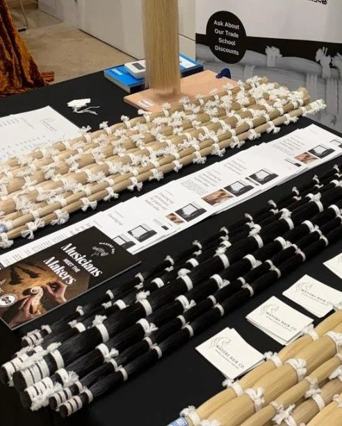 Trusted by professionals
Trusted across the UK and Europe by luthiers and rehairers who demand reliability.
That&rsquo;s Mayors Hair Co.

Head to mayorshairco.uk to order.

#mayorshairco #luthiersupplies #trustedbyprofessionals #rehairingexperts #bow