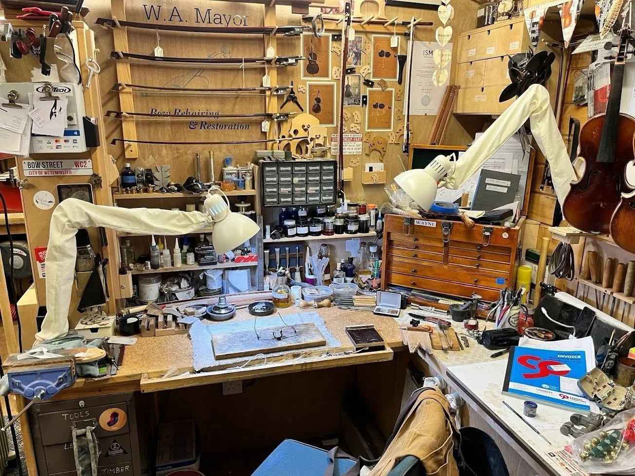 We don&rsquo;t just sell to the industry.
We work in it.

Rehairs. Repairs. Instruments across the bench every week.

That perspective shapes how we source, grade, and supply our hair. We understand tension. We understand control. We understand what 