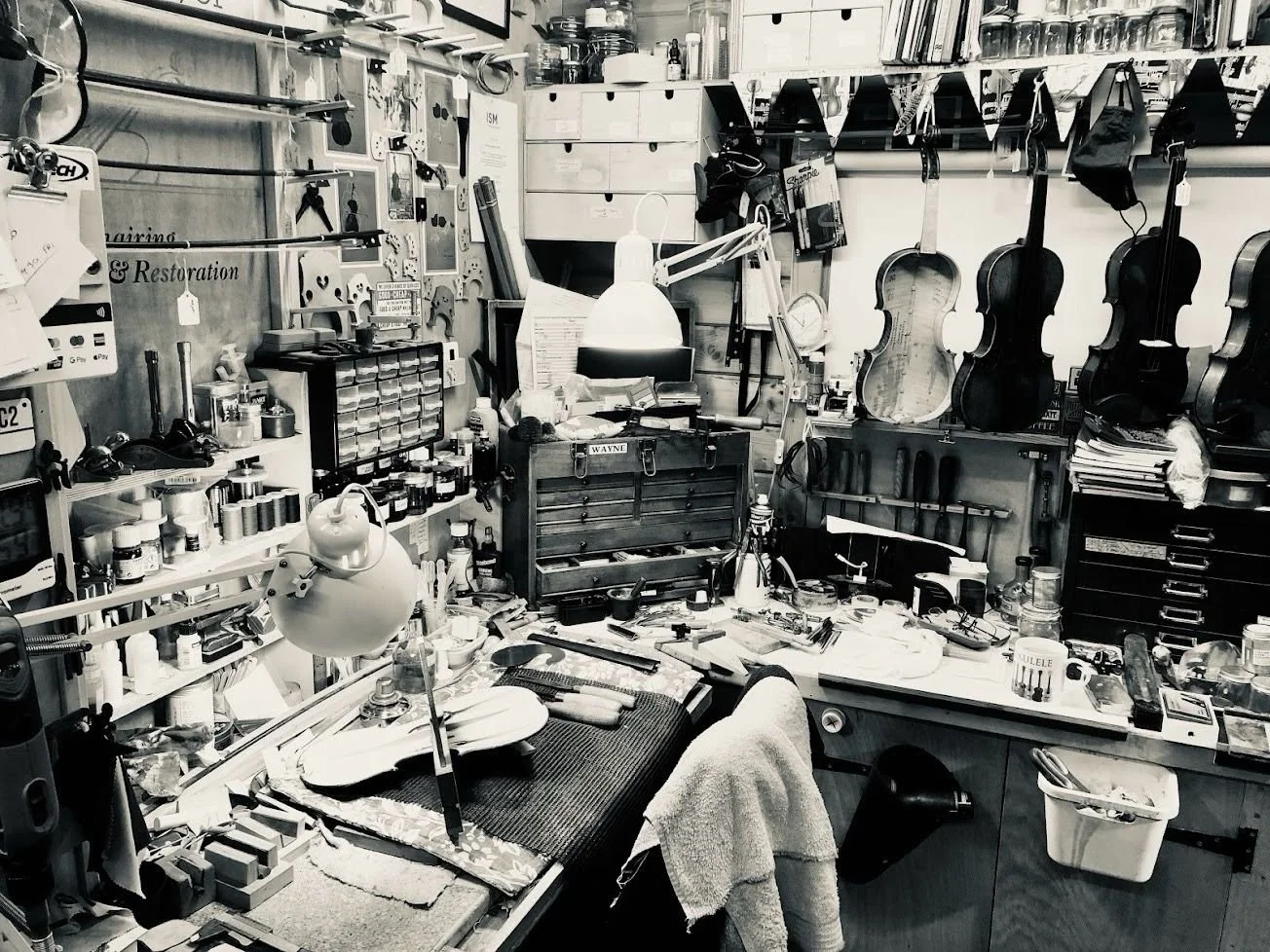 It&rsquo;s not just about the hair.

We also source tools and accessories for rehairers and luthiers on request&mdash;because having the right setup on your bench makes the job smoother from start to finish.

If there&rsquo;s something specific you&r