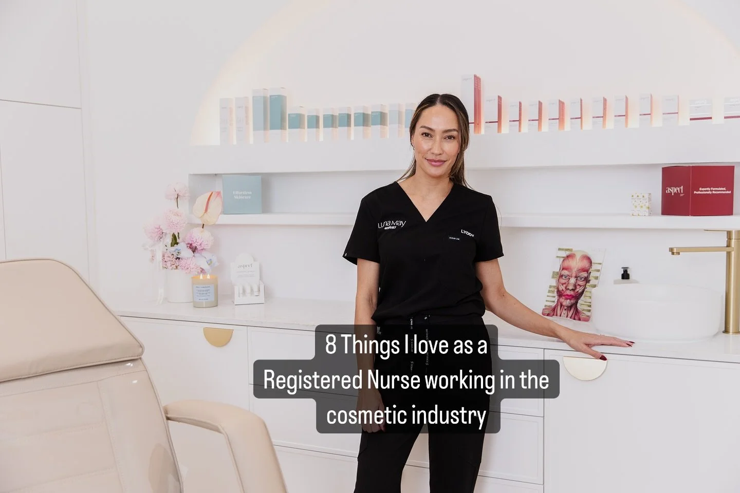 Just a few of the many things I love about working in the aesthetic industry&hellip; and trust me, there&rsquo;s so much more! Helping clients feel their best, cared for and empowered is truly what it&rsquo;s all about.
