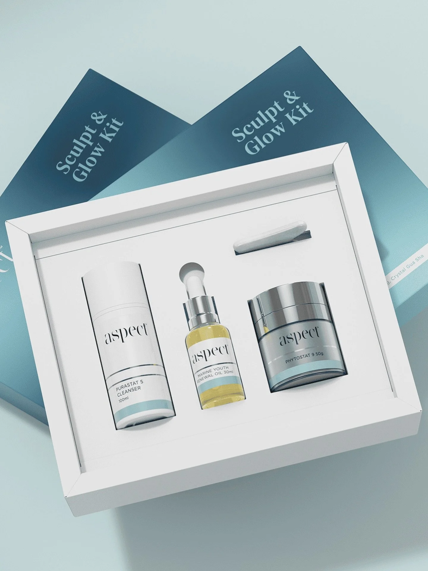 Our latest Obsession in clinic- Aspect Sculpt &amp; Glow Kit 

A comprehensive skin care experience to purify, nourish, promote a vibrant glow and deliver deep hydration to achieve a beautifully sculpted radiant complexion. 

Kit includes: 
Purastat 