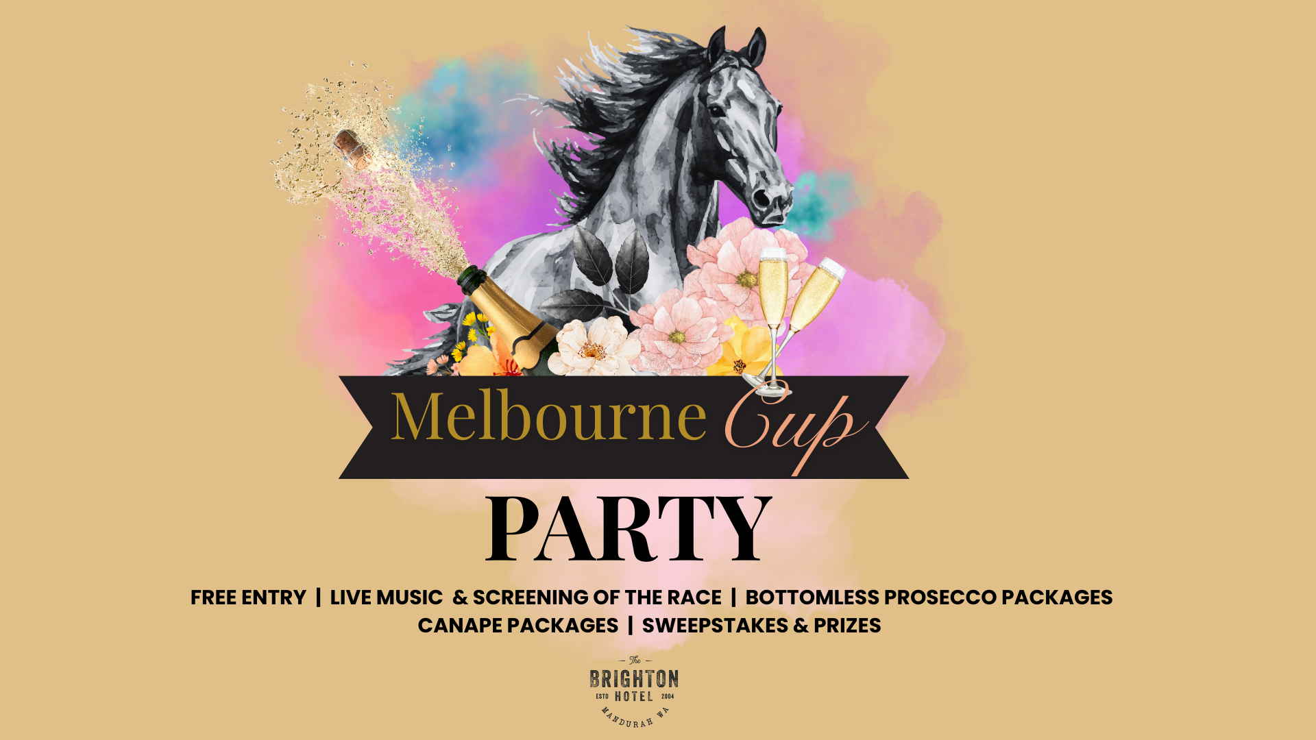 MELBOURNE CUP AT THE BRIGHTON