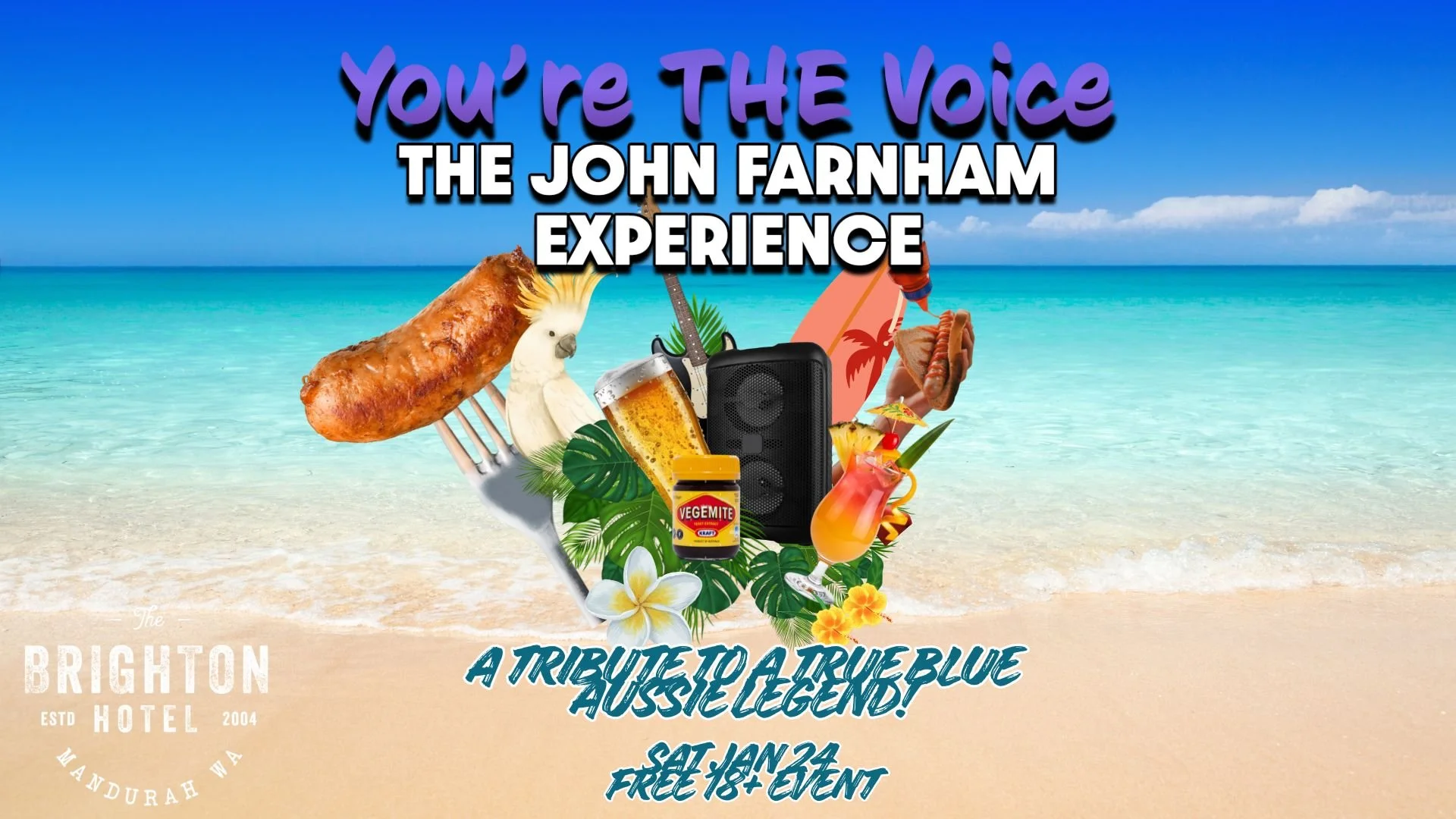 YOUR THE VOICE - JOHN FARNHAM EXPERIENCE 