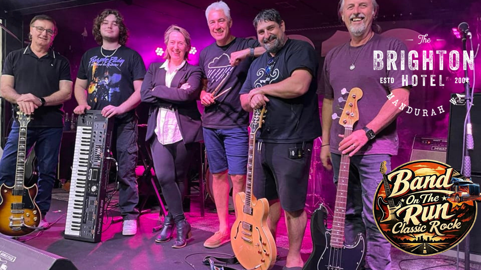 BAND ON THE RUN LIVE AT THE BRIGHTON