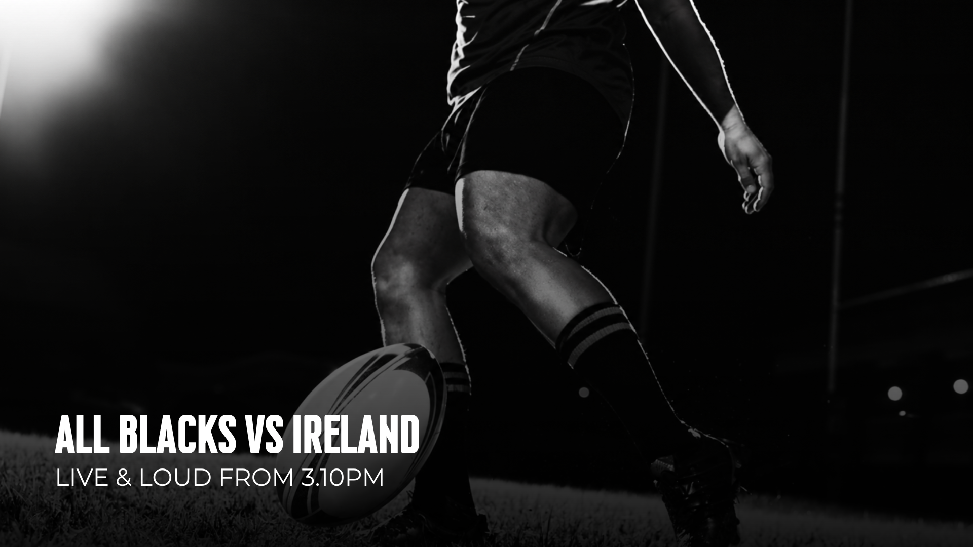 The All Blacks v Ireland