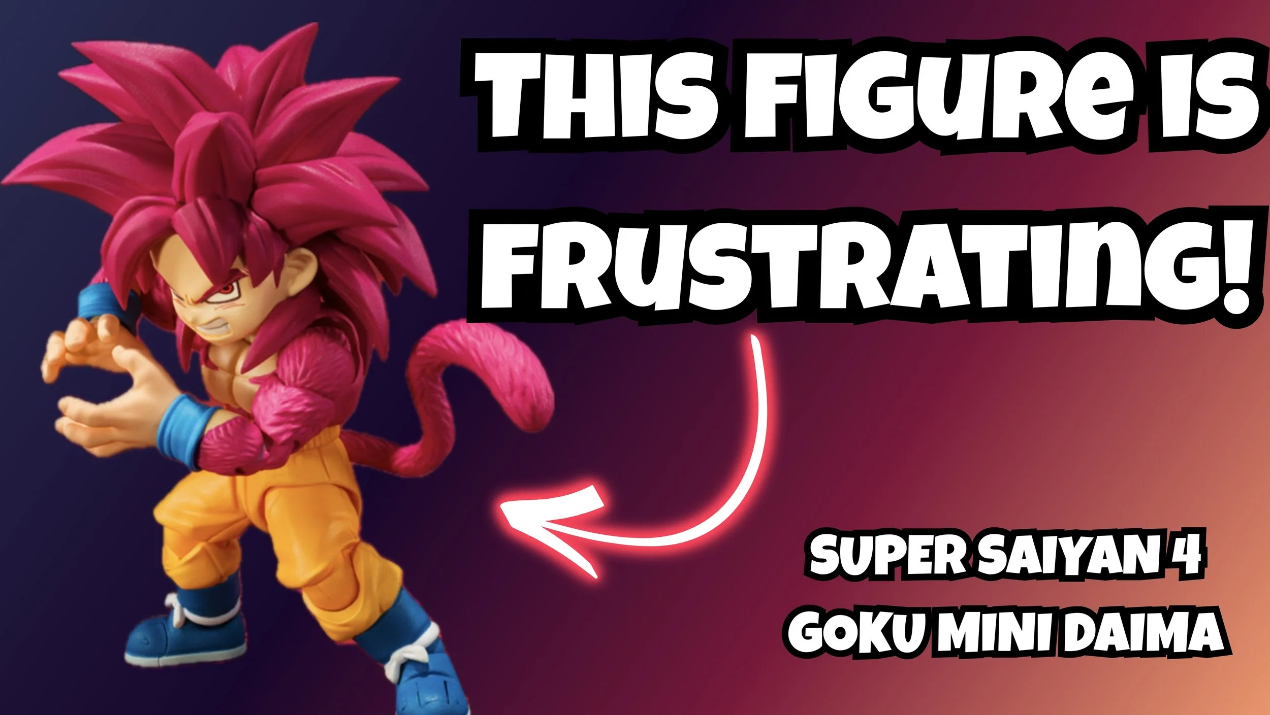 Super Saiyan 4 Goku Mini Daima Unboxing &amp; Review!