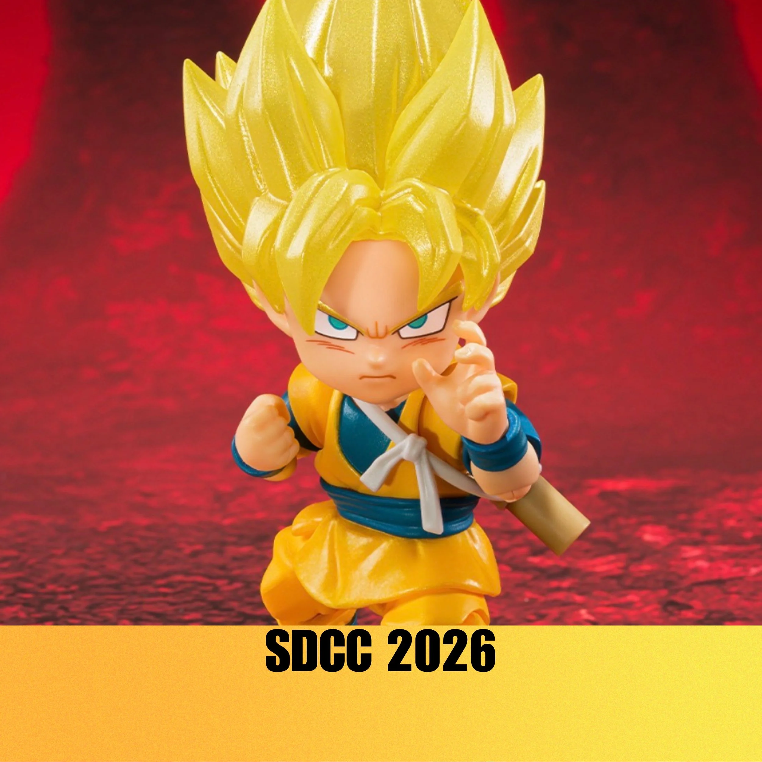 SH Figuarts Super Saiyan Goku Mini Daima SDCC 2026