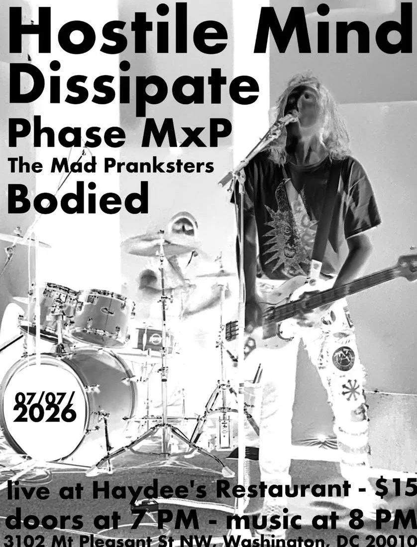 Hostile Mind, Dissipate, Phase MxP, The mad Pranksters