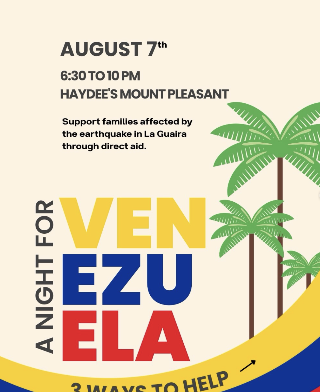 Fundraiser for Venezuela