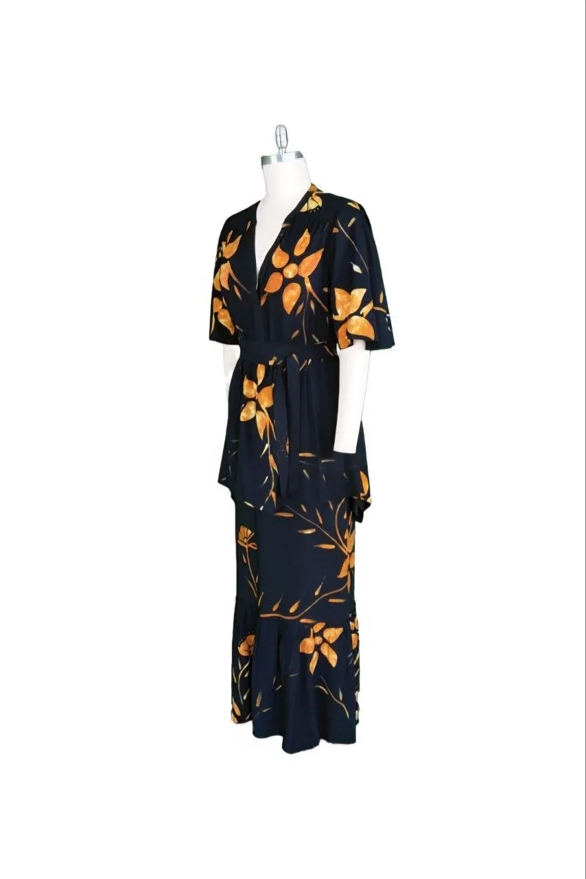 Floral Elegance Two-Piece Set