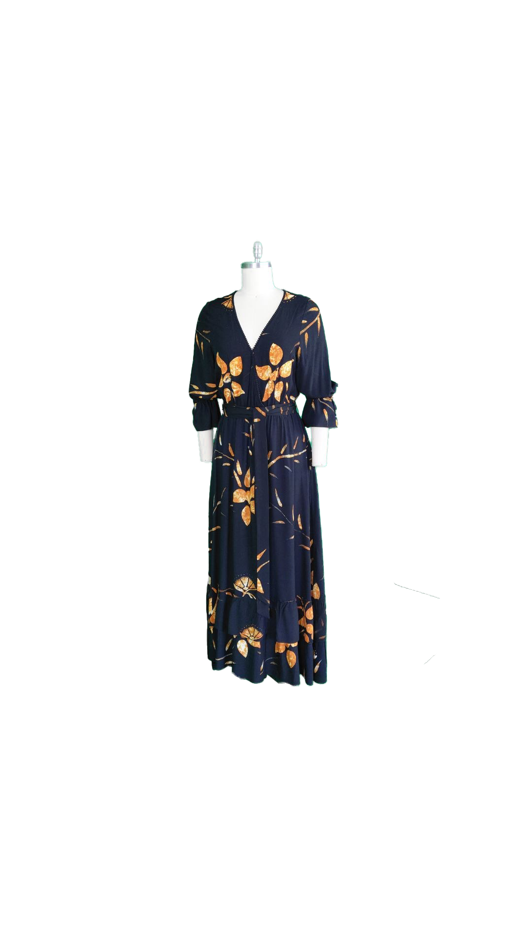 Elegance Blossoms Maxi Dress
