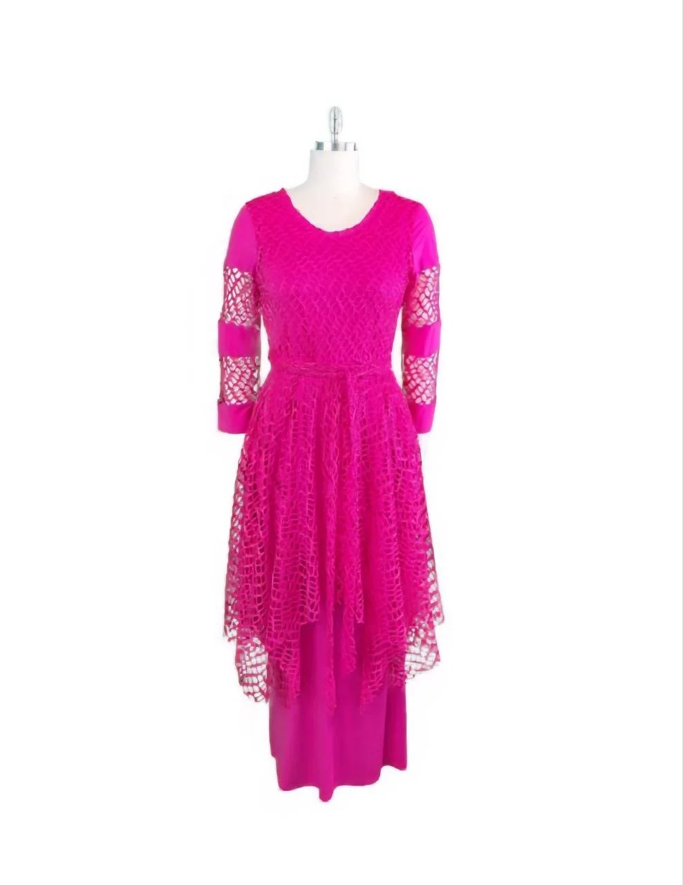 Hot Pink Elegance Two-Piece Set
