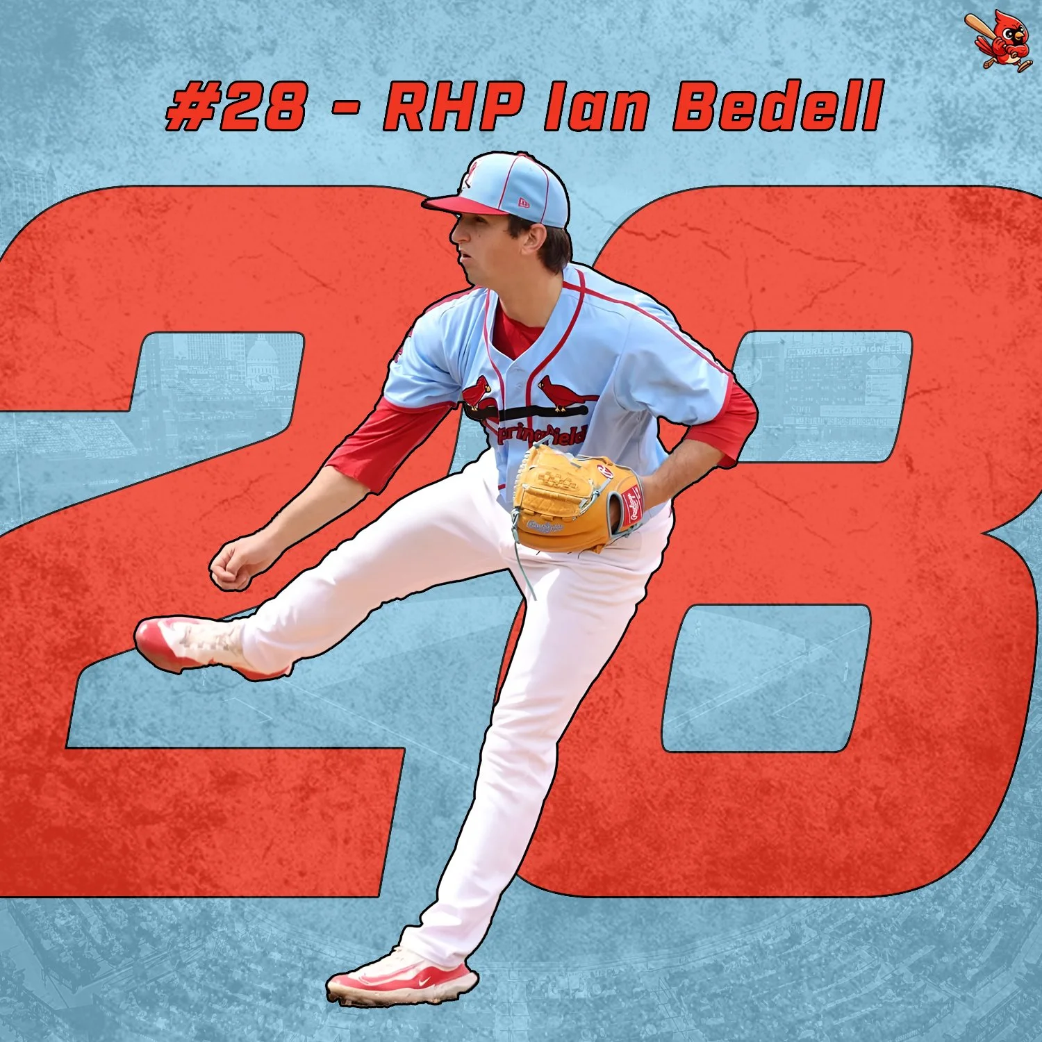 #28 - RHP Ian Bedell