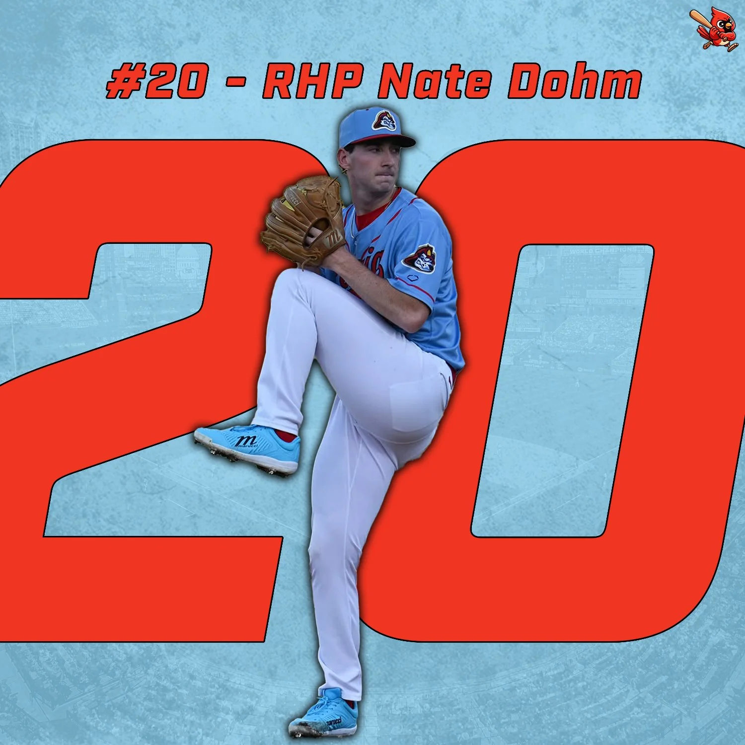 #20 - RHP Nate Dohm