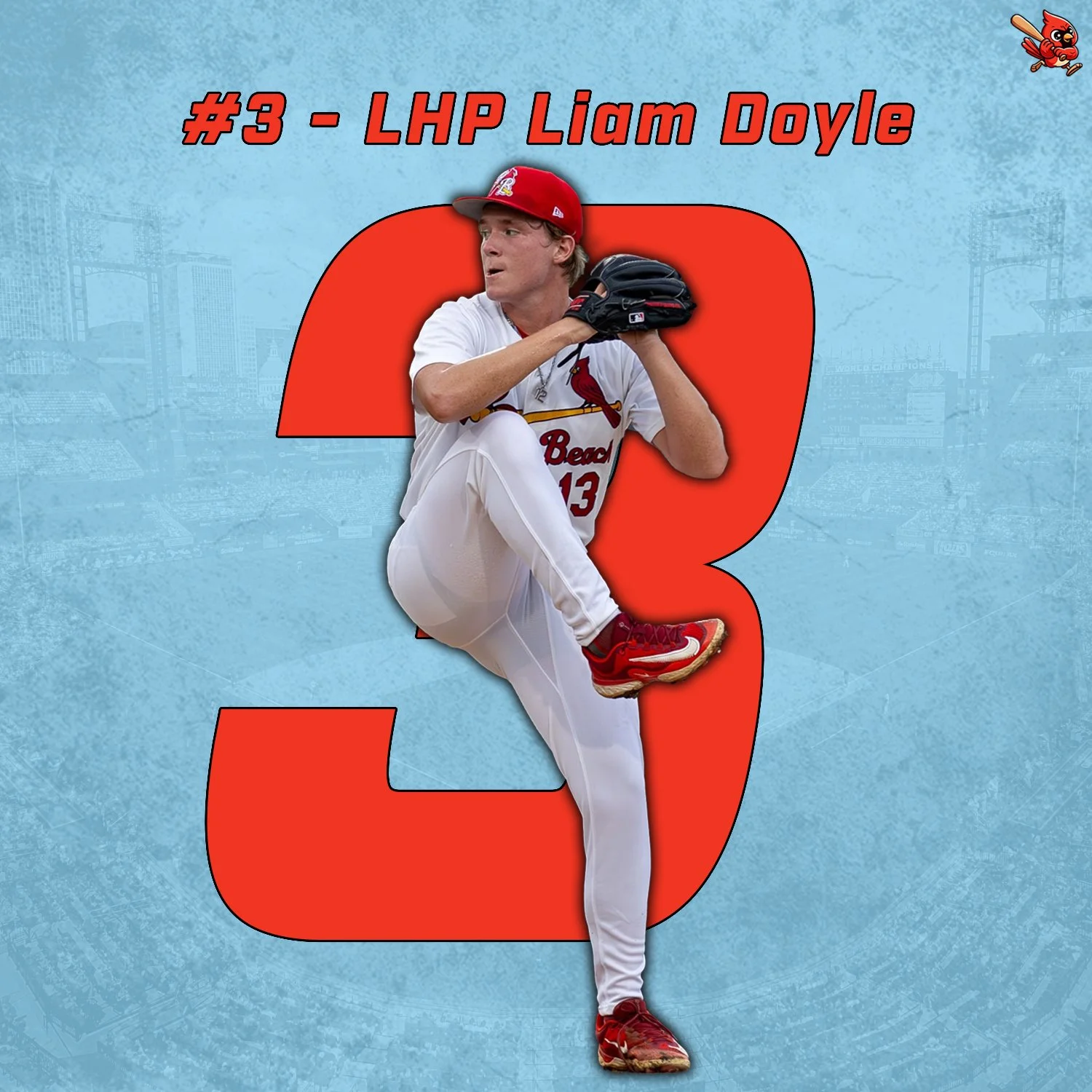 #3 - LHP Liam Doyle
